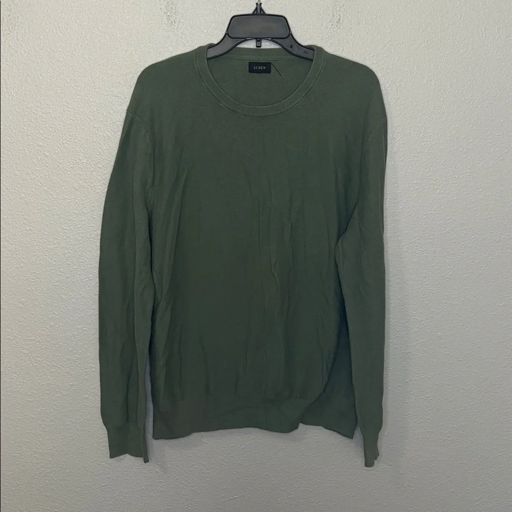JCrew Cotton Crewneck Lightweight Sweater Estimated Size Large